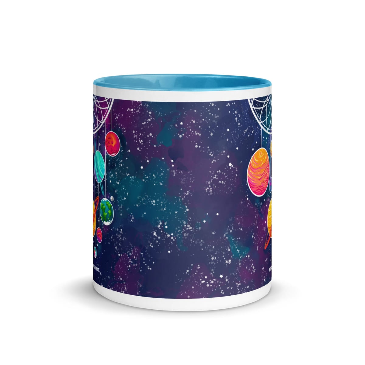 Cosmic Dreams — original hand-drawn artwork on Cosmic Dreams Mug