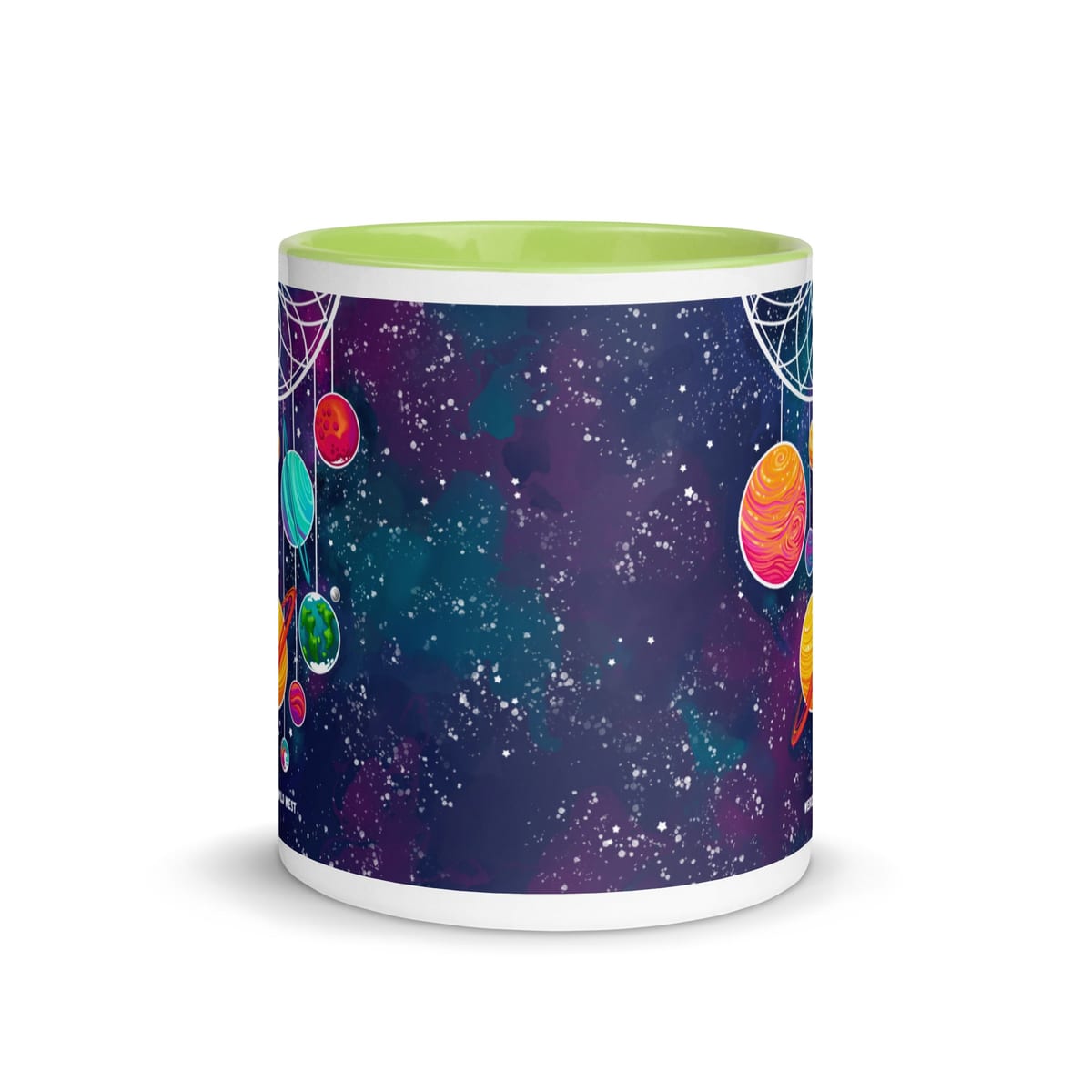 Cosmic Dreams — original hand-drawn artwork on Cosmic Dreams Mug