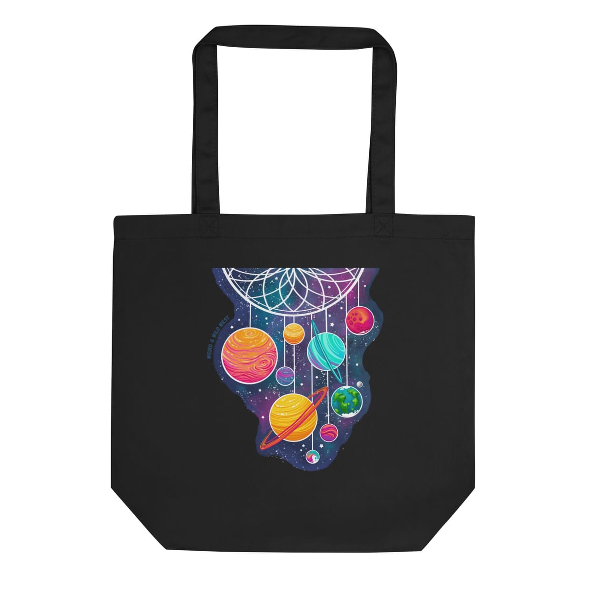 Cosmic Dreams — original hand-drawn artwork on Cosmic Dreams Tote Bag
