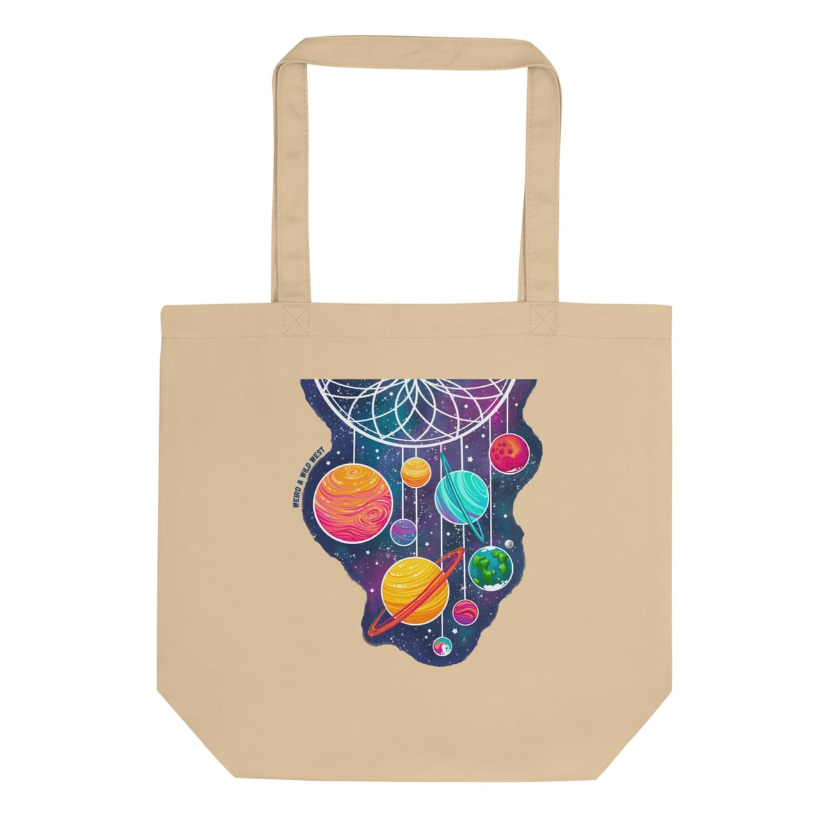Cosmic Dreams — original hand-drawn artwork on Cosmic Dreams Tote Bag