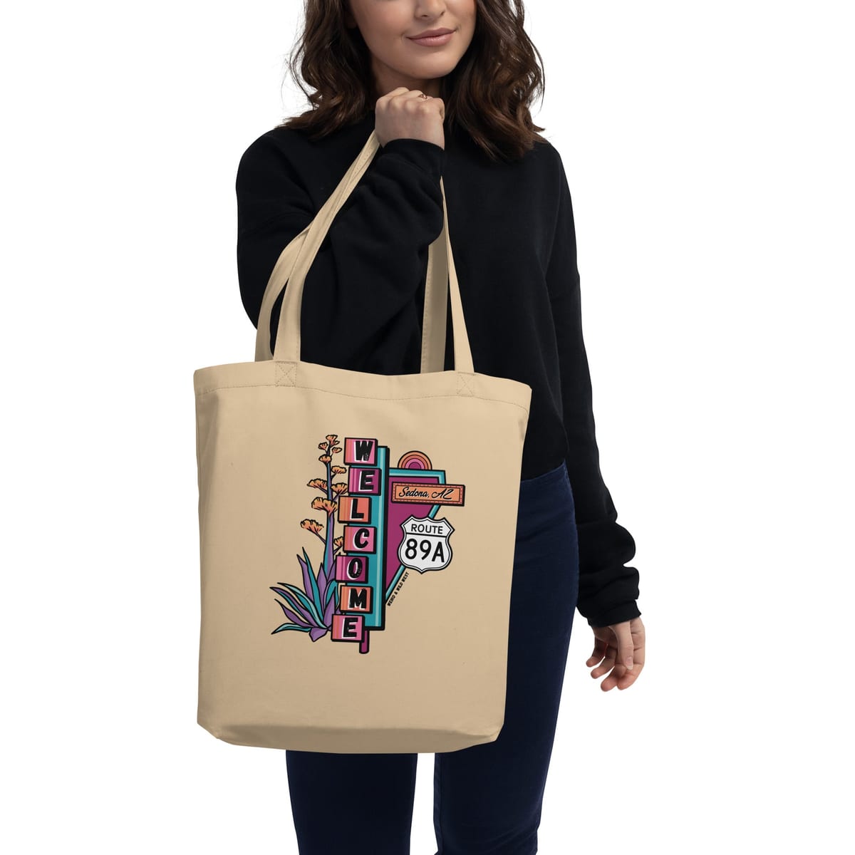 Cruisin' On 89A — original hand-drawn artwork on Cruisin' On 89a Tote Bag