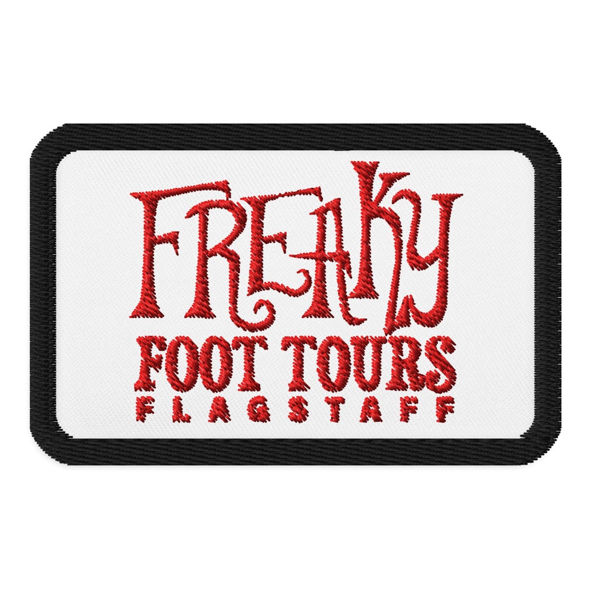 Keep Flagstaff Freaky — original hand-drawn artwork on Keep Flagstaff Freaky Patch