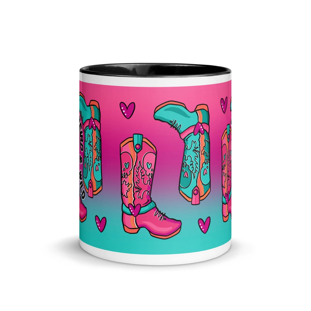 These Boots Are Made For Vibin' — original hand-drawn artwork on These Boots Are Made For Vibin' Mug