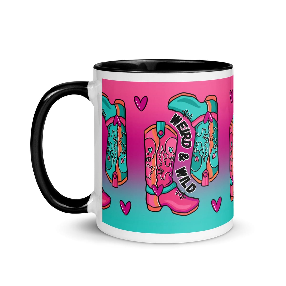These Boots Are Made For Vibin' — original hand-drawn artwork on These Boots Are Made For Vibin' Mug