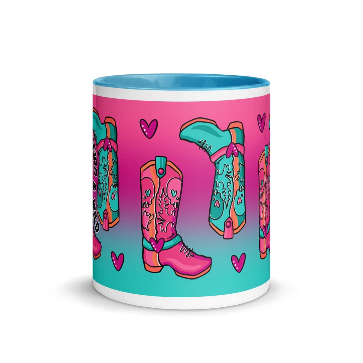 These Boots Are Made For Vibin' — original hand-drawn artwork on These Boots Are Made For Vibin' Mug