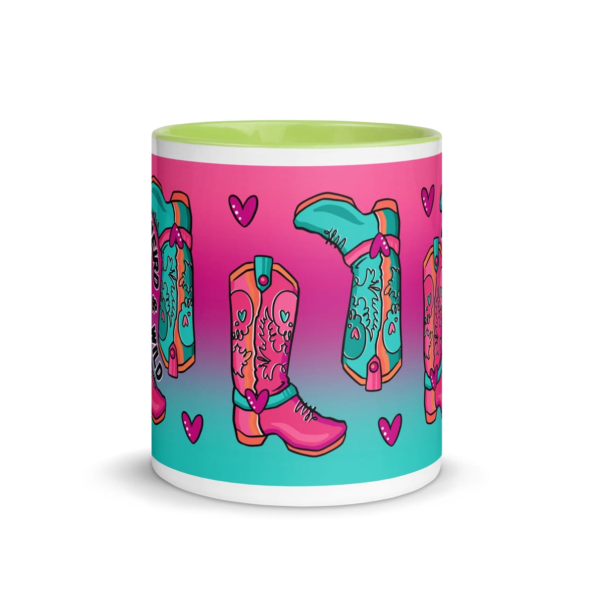 These Boots Are Made For Vibin' — original hand-drawn artwork on These Boots Are Made For Vibin' Mug