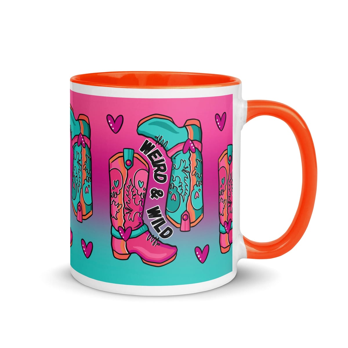 These Boots Are Made For Vibin' — original hand-drawn artwork on These Boots Are Made For Vibin' Mug