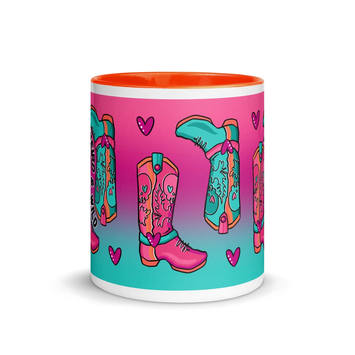 These Boots Are Made For Vibin' — original hand-drawn artwork on These Boots Are Made For Vibin' Mug