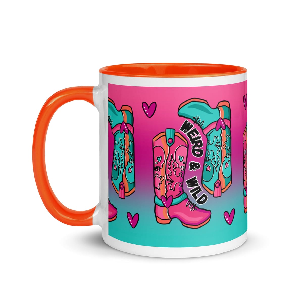 These Boots Are Made For Vibin' — original hand-drawn artwork on These Boots Are Made For Vibin' Mug