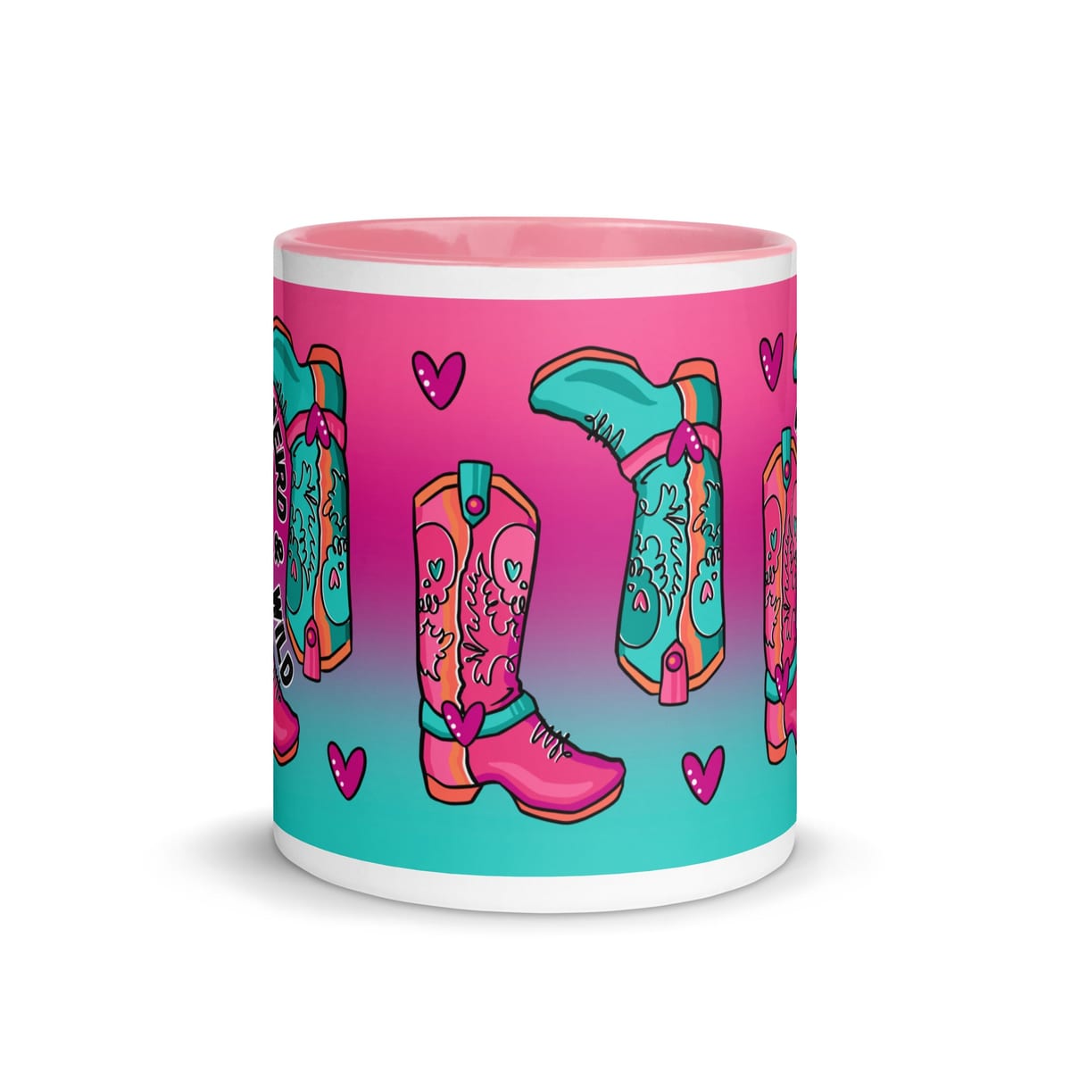 These Boots Are Made For Vibin' — original hand-drawn artwork on These Boots Are Made For Vibin' Mug