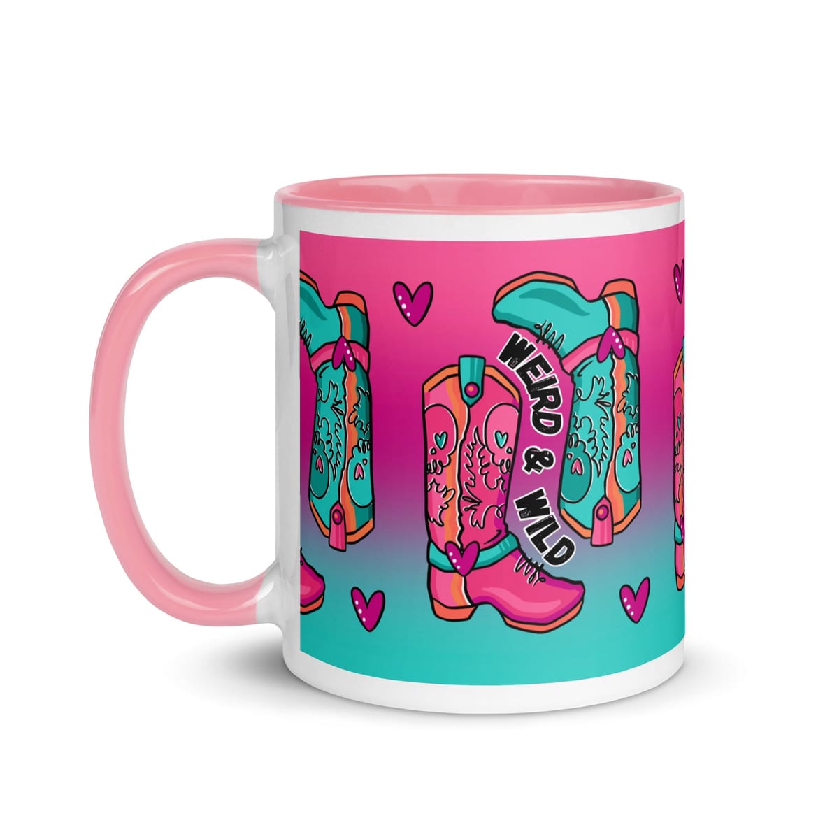 These Boots Are Made For Vibin' — original hand-drawn artwork on These Boots Are Made For Vibin' Mug