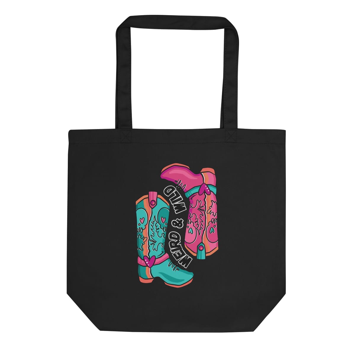 These Boots Are Made For Vibin' — original hand-drawn artwork on These Boots Are Made For Vibin' Tote Bag