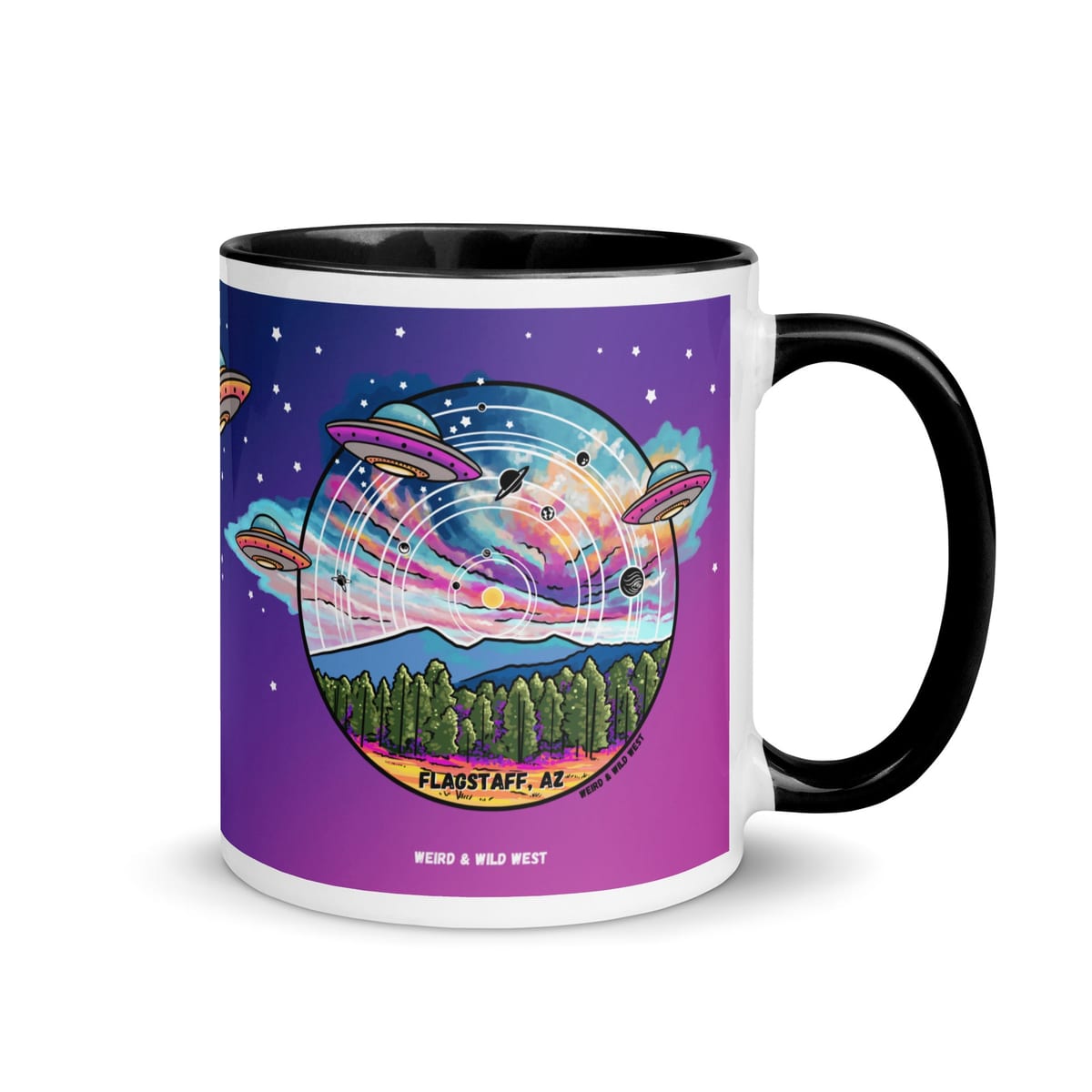 Tourist Season, Right? — original hand-drawn artwork on Tourist Season, Right? Mug