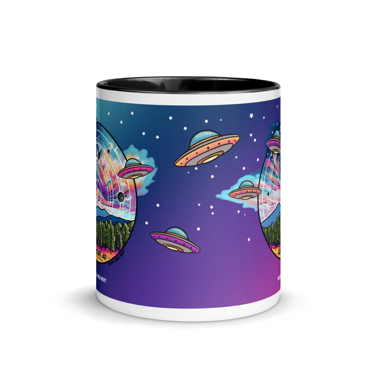 Tourist Season, Right? — original hand-drawn artwork on Tourist Season, Right? Mug