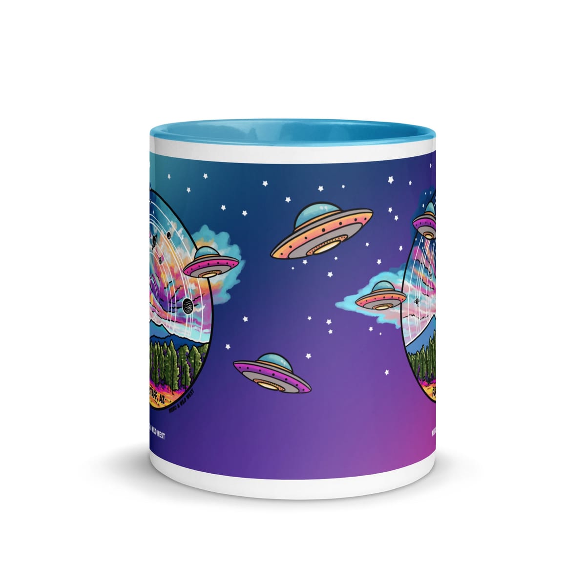 Tourist Season, Right? — original hand-drawn artwork on Tourist Season, Right? Mug