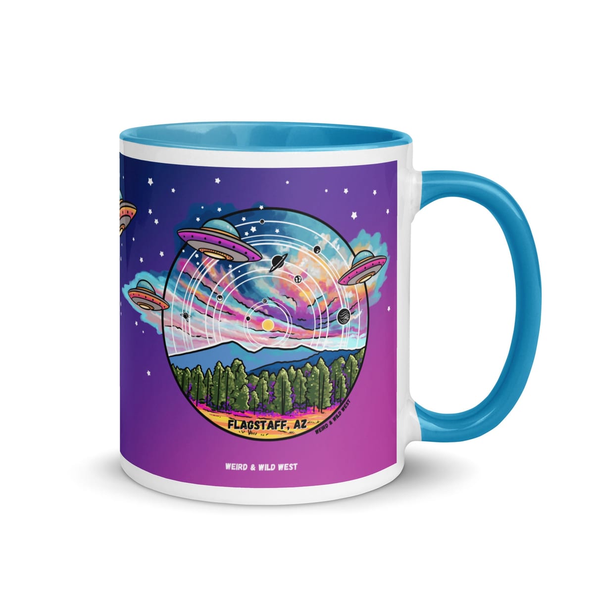Tourist Season, Right? — original hand-drawn artwork on Tourist Season, Right? Mug