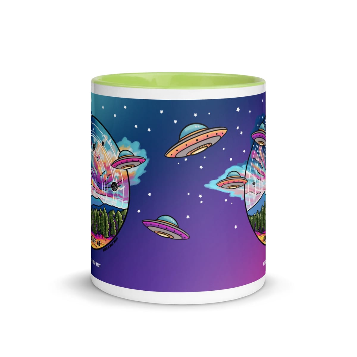 Tourist Season, Right? — original hand-drawn artwork on Tourist Season, Right? Mug