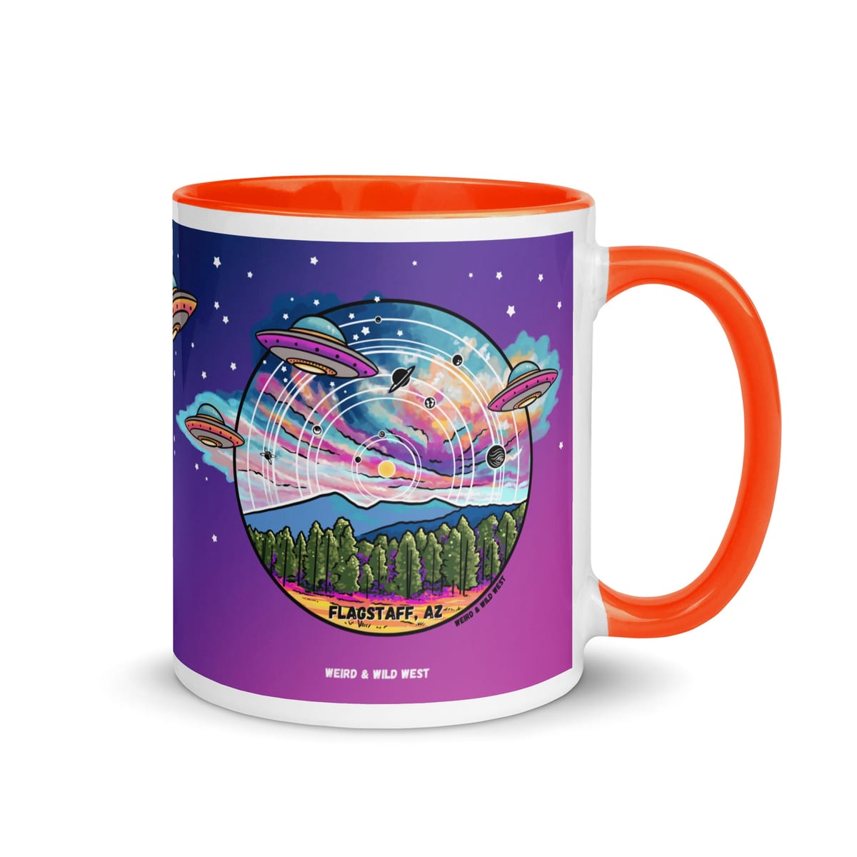 Tourist Season, Right? — original hand-drawn artwork on Tourist Season, Right? Mug