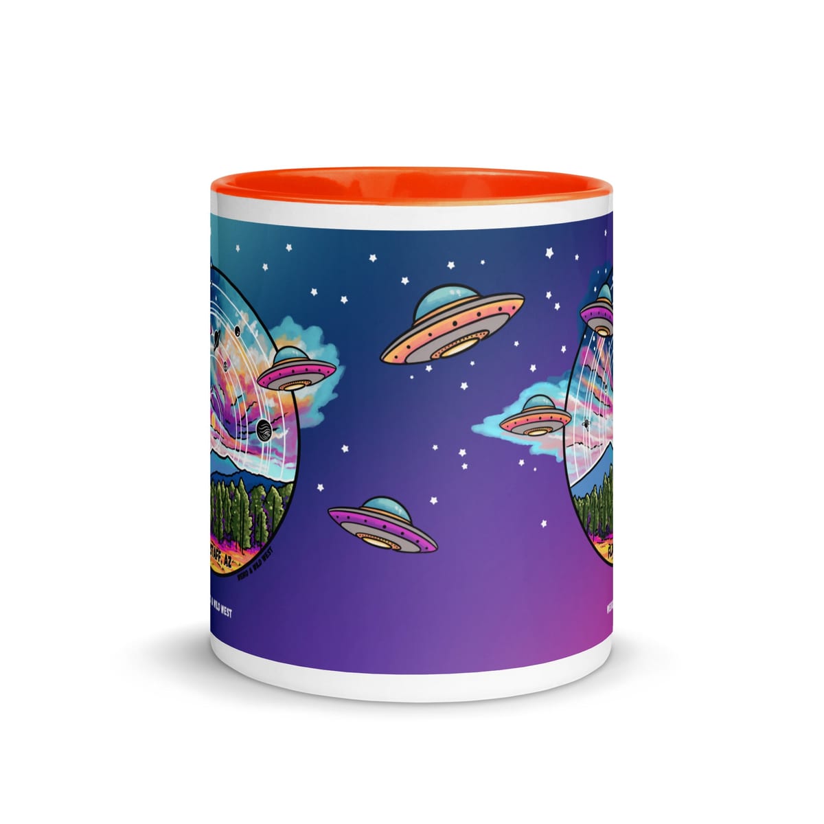 Tourist Season, Right? — original hand-drawn artwork on Tourist Season, Right? Mug