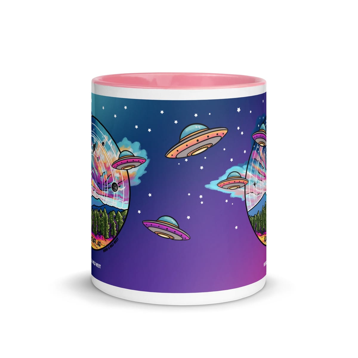 Tourist Season, Right? — original hand-drawn artwork on Tourist Season, Right? Mug