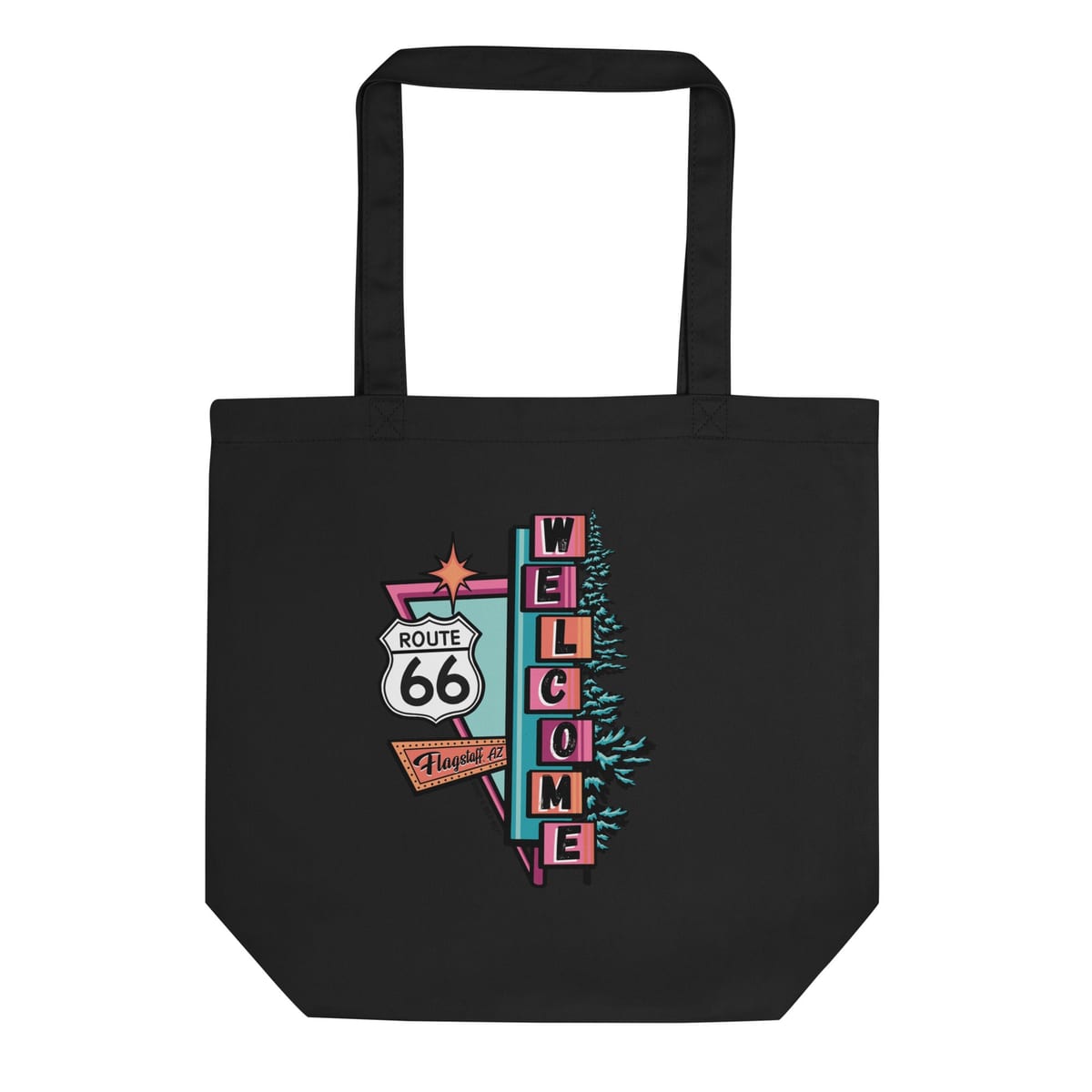 Vibin' On 66 — original hand-drawn artwork on Vibin' on 66 Tote Bag