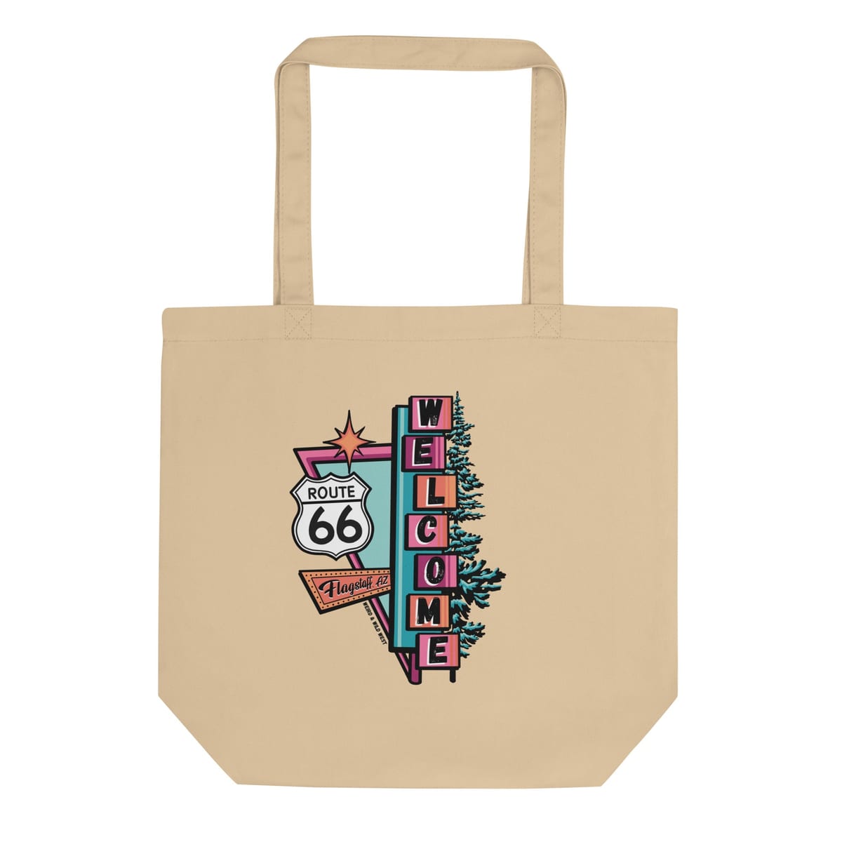 Vibin' On 66 — original hand-drawn artwork on Vibin' on 66 Tote Bag