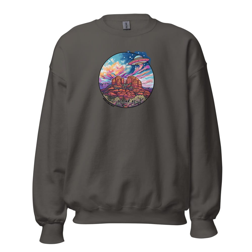Vortex Voyagers Sweatshirt — Charcoal, flat front view