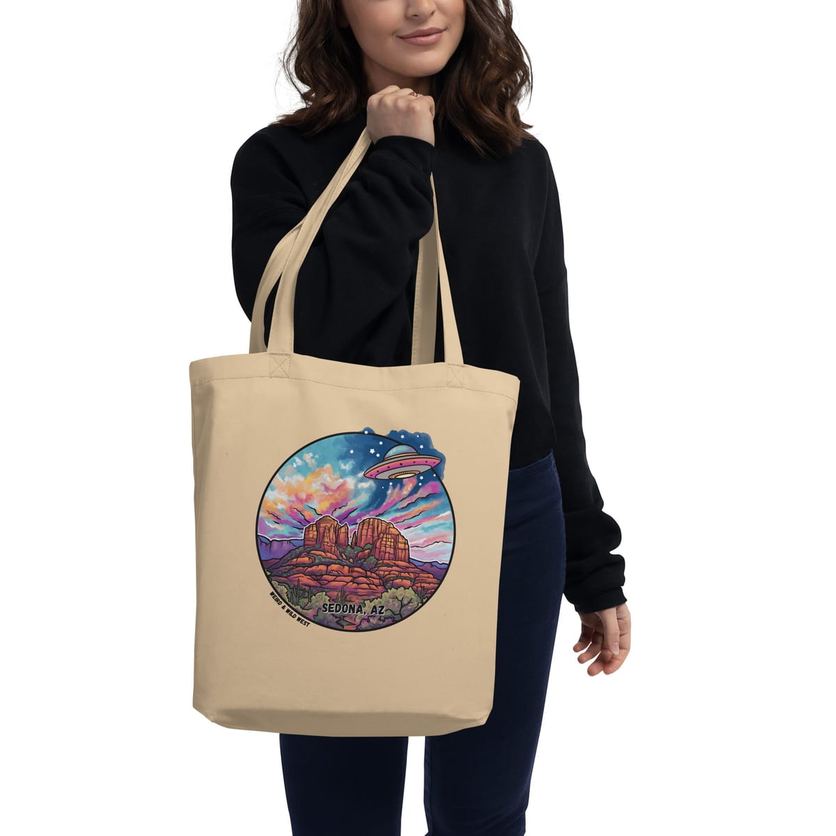Vortex Voyagers — original hand-drawn artwork on Vortex Voyagers Tote Bag